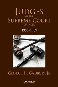 Judges Of The Supreme Court Of India 19501989