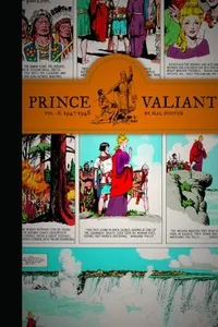 Capa de Prince Valiant                            Prince Valiant  Reprints por Hal Foster