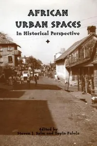 Capa de African Urban Spaces In Historical Perspective
