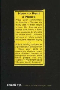 How to rent a Negro