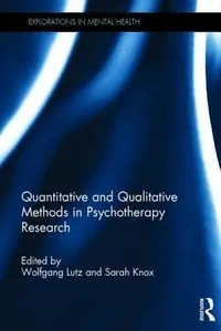 Quantitative And Qualitative Methods In Psychotherapy Research