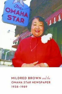 Black Print With A White Carnation Mildred Brown And The Omaha Star Newspaper 19381989