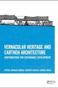 Vernacular Heritage And Earthen Architecture Contributions For Sustainable Development
