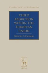Child Abduction Within The European Union