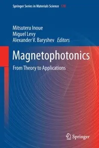 Magnetophotonics From Theory To Applications