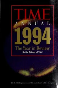 TIME Magazine Annual 1994 Year in Review