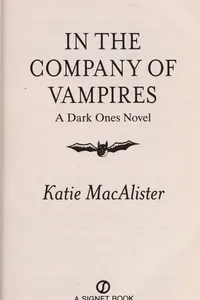 Cover of In the company of vampires by Katie MacAlister