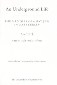 Cover of Und Gad ging zu David by Gad Beck