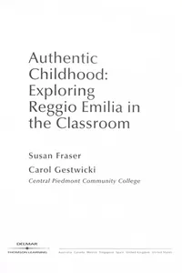 Cover of Authentic childhood
