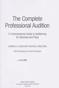 Cover of The complete professional audition