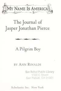 The Journal of Jasper Jonathan Pierce