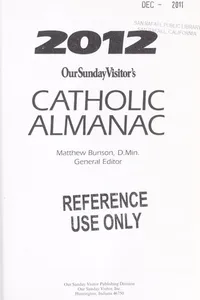 2012 Our Sunday Visitor's Catholic almanac