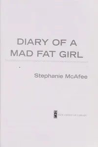 Diary of a mad fat girl