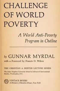 The challenge of world poverty