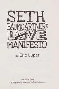 Seth Baumgartner's love manifesto