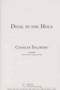 Cover of Devil in the hole