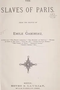 Les esclaves de Paris