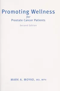 Promoting wellness for prostate cancer patients