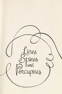 Lines, spines, and porcupines