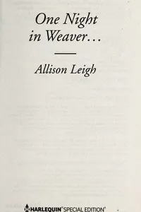 One Night In Weaver...