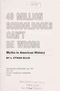 40 million schoolbooks can't be wrong