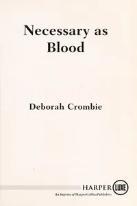 Necessary as blood