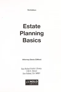Estate planning basics