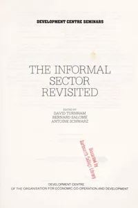 The Informal sector revisited