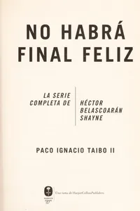 No habra  final feliz