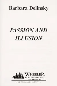 Cover of Passion and illusion