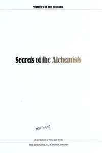 Secrets of the alchemists