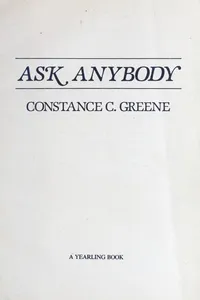 Ask anybody
