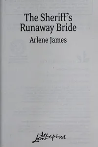 The sheriff's runaway bride