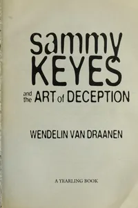 Sammy Keyes and the art of deception