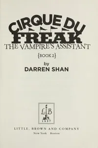 The vampire's assistant