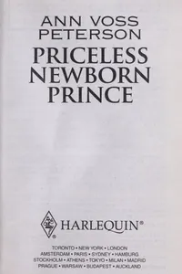 Priceless newborn prince