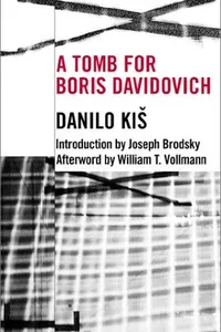 A Tomb for Boris Davidovich