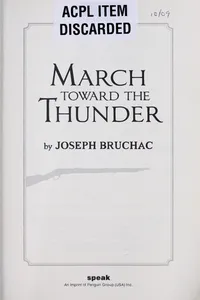 March Toward the Thunder