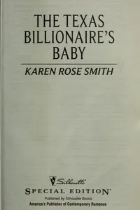 The Texas billionaire's baby