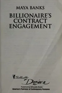 Billionaire's contract engagement