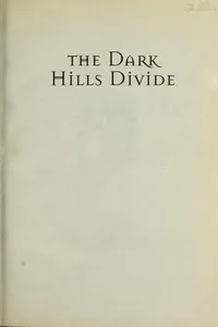 The Dark Hills Divide (The Land of Elyon, #1)