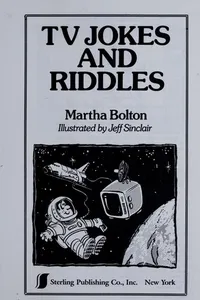 Cover of TV jokes and riddles