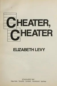 Cheater, Cheater
