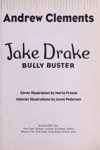 Jake Drake, bully buster