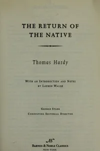 The return of the native