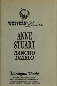 Capa de Rancho Diablo (Western Lovers por Edith Layton