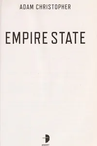 Cover of Empire state by Adam Christopher