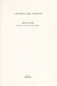 A moment like forever