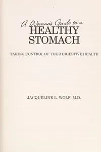 A woman's guide to a healthy stomach