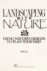 Landscaping with nature